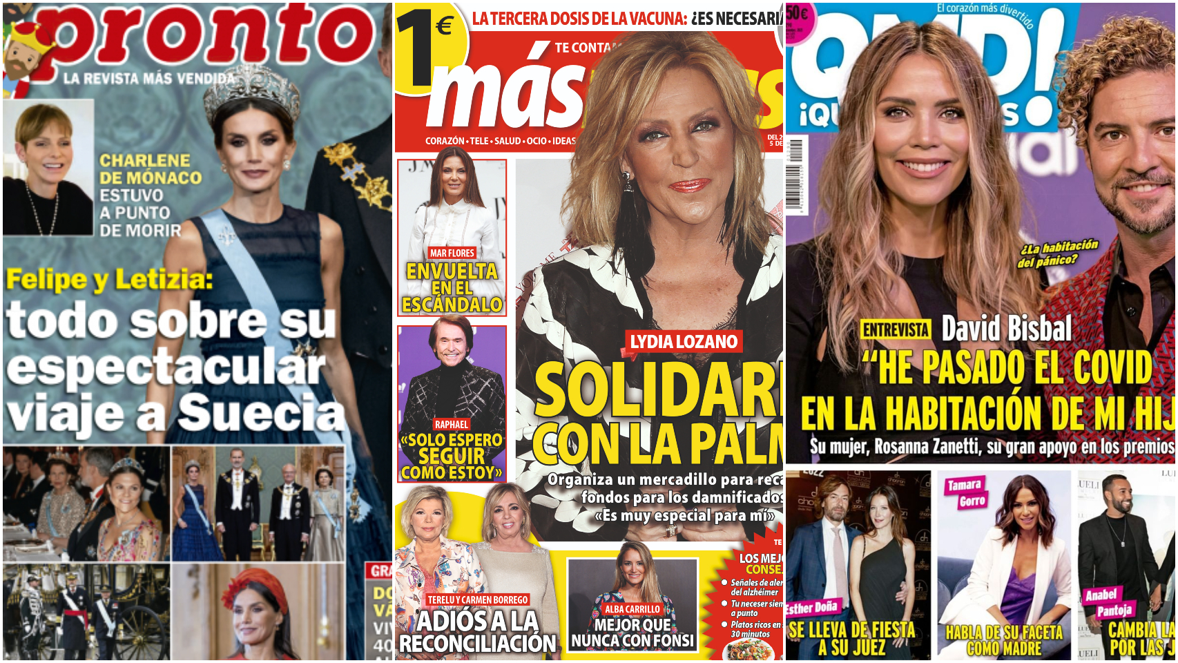 Estas son las revistas de este lunes.