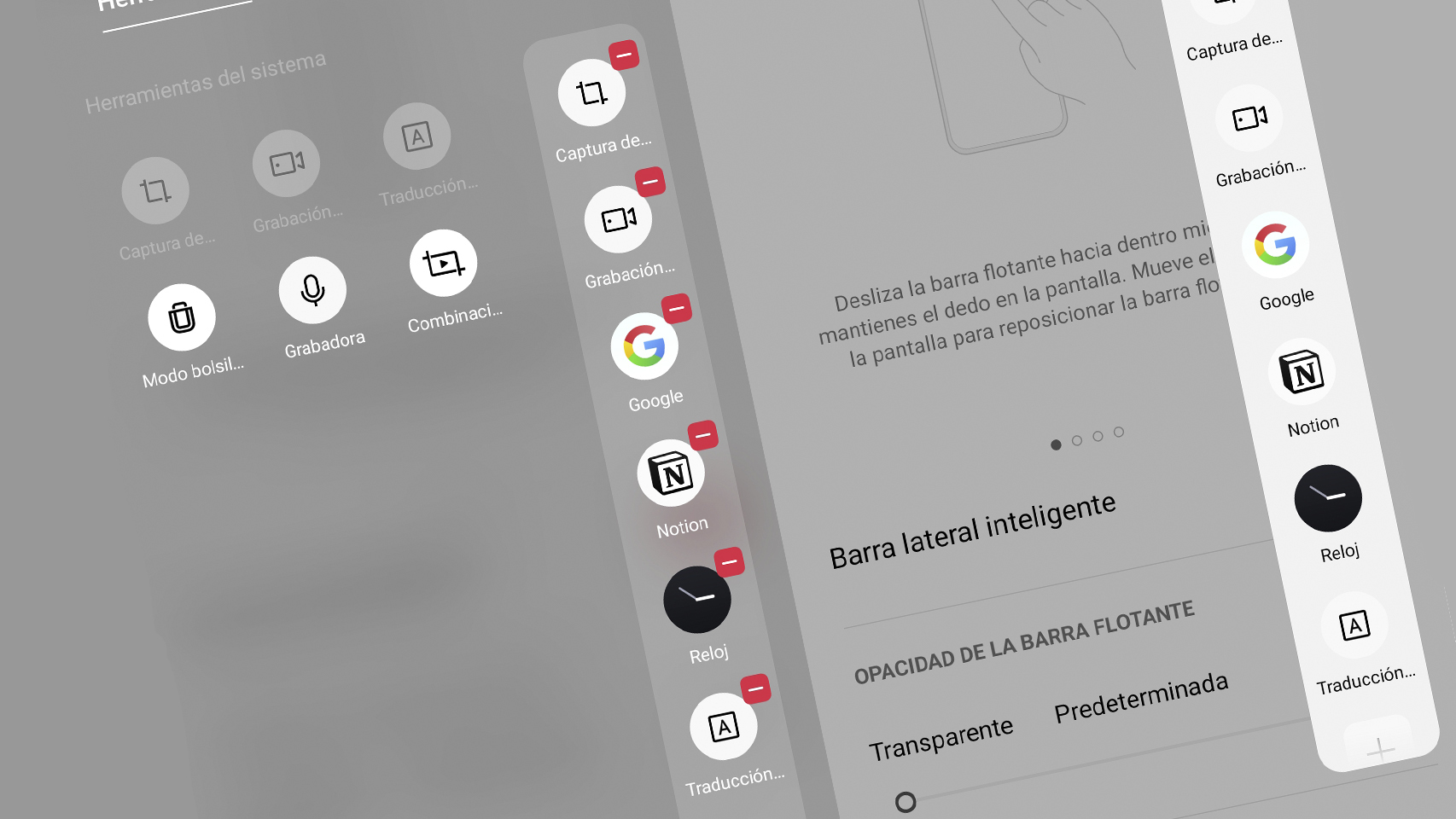 Activa la barra lateral inteligente en tu móvil realme
