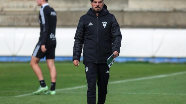 Rueda de prensa de Rubén de la Barrera previa a la Copa del Rey
