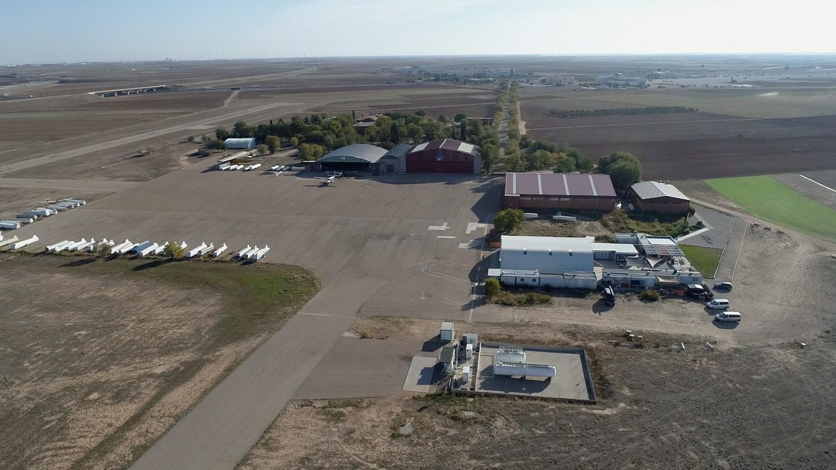 Aeródromo de la localidad toledana de Ocaña