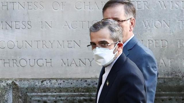 El negociador iraní del acuerdo,  Alí Bagheri Kani.