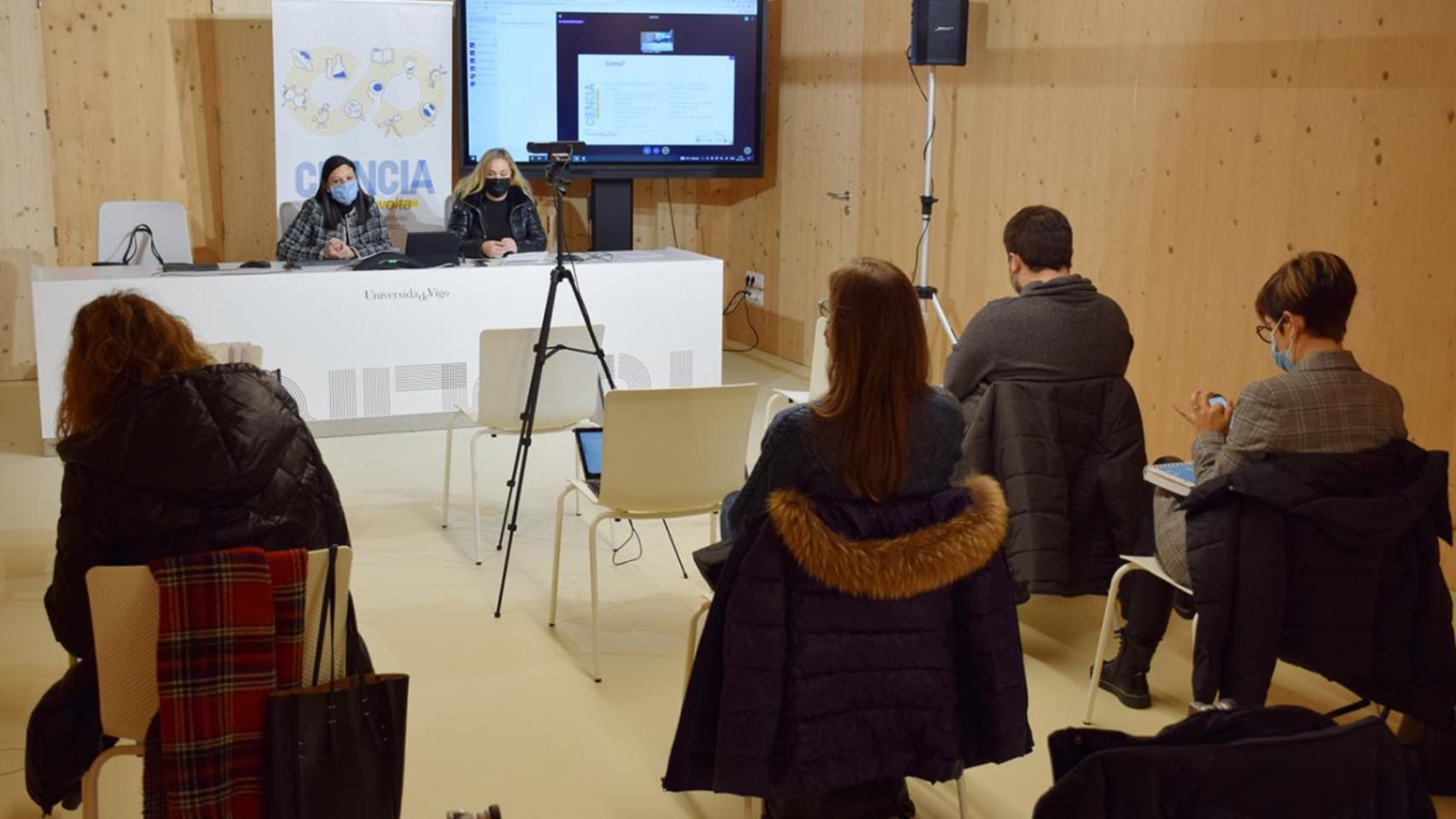 Presentación de ‘Ciencia de ida e volta’.