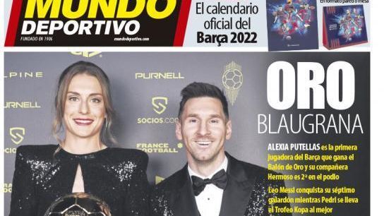 Portada Mundo Deportivo (30/11/21)