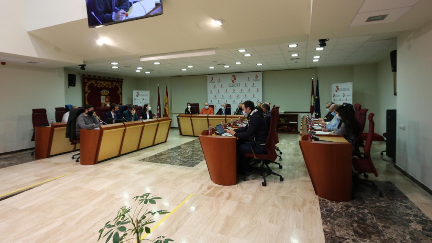 Pleno del Ayuntamiento de Illescas. Foto: illescas.es