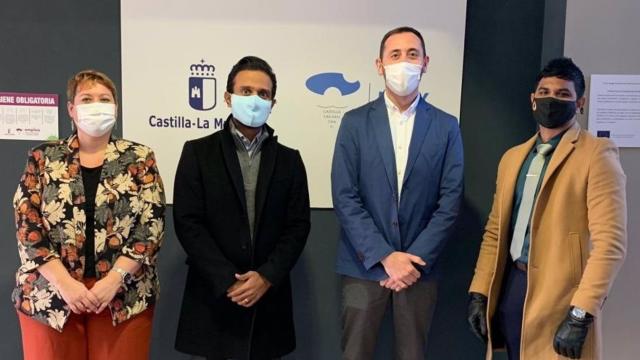 Reunión con la cadena de distribución de Emiratos Árabes Unidos, 'Lulu Group'. Foto: JCCM