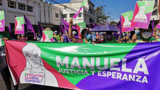 Imagen de archivo de una manifestación en defensa de Manuela.