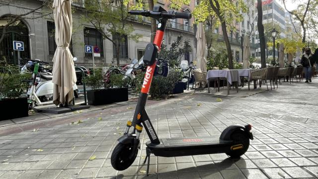 Patinete eléctrico.