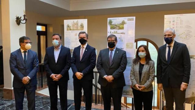 Inés Rey en la presentación de la Ciudad de las Tic