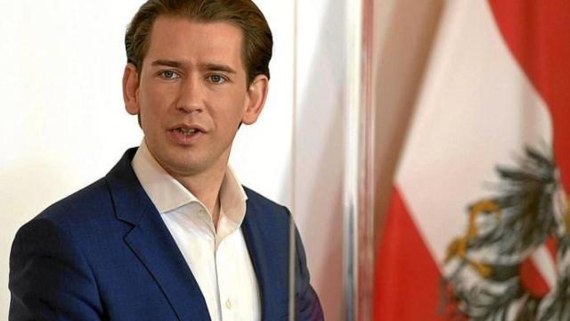El líder del PP de Austria y ex canciller de Sebastian Kurz. EP
