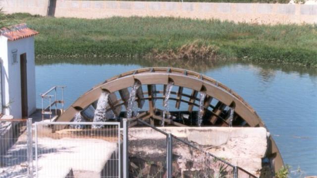 Una noria de regadío, como recoge el JPAO en su web.