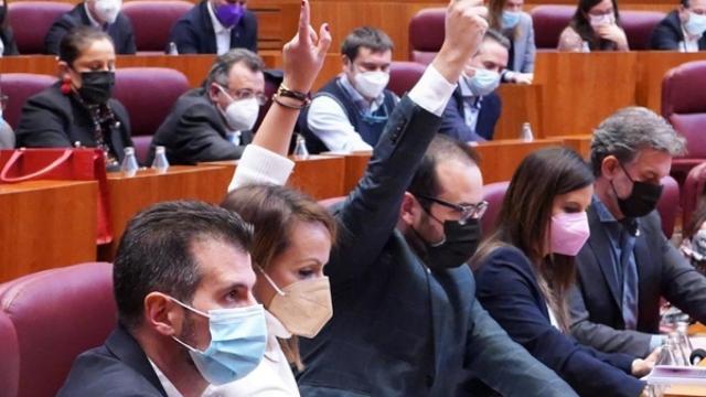 La bancada socialista en las Cortes