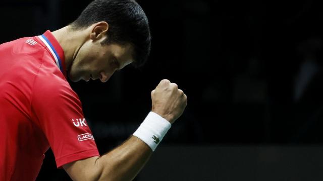 Novak Djokovic, en la Copa Davis