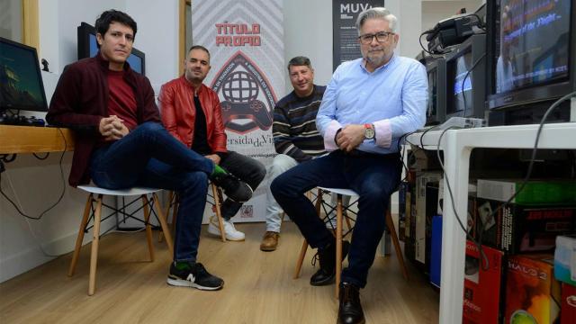 Responsables del proyecto ETIV de la UVigo.