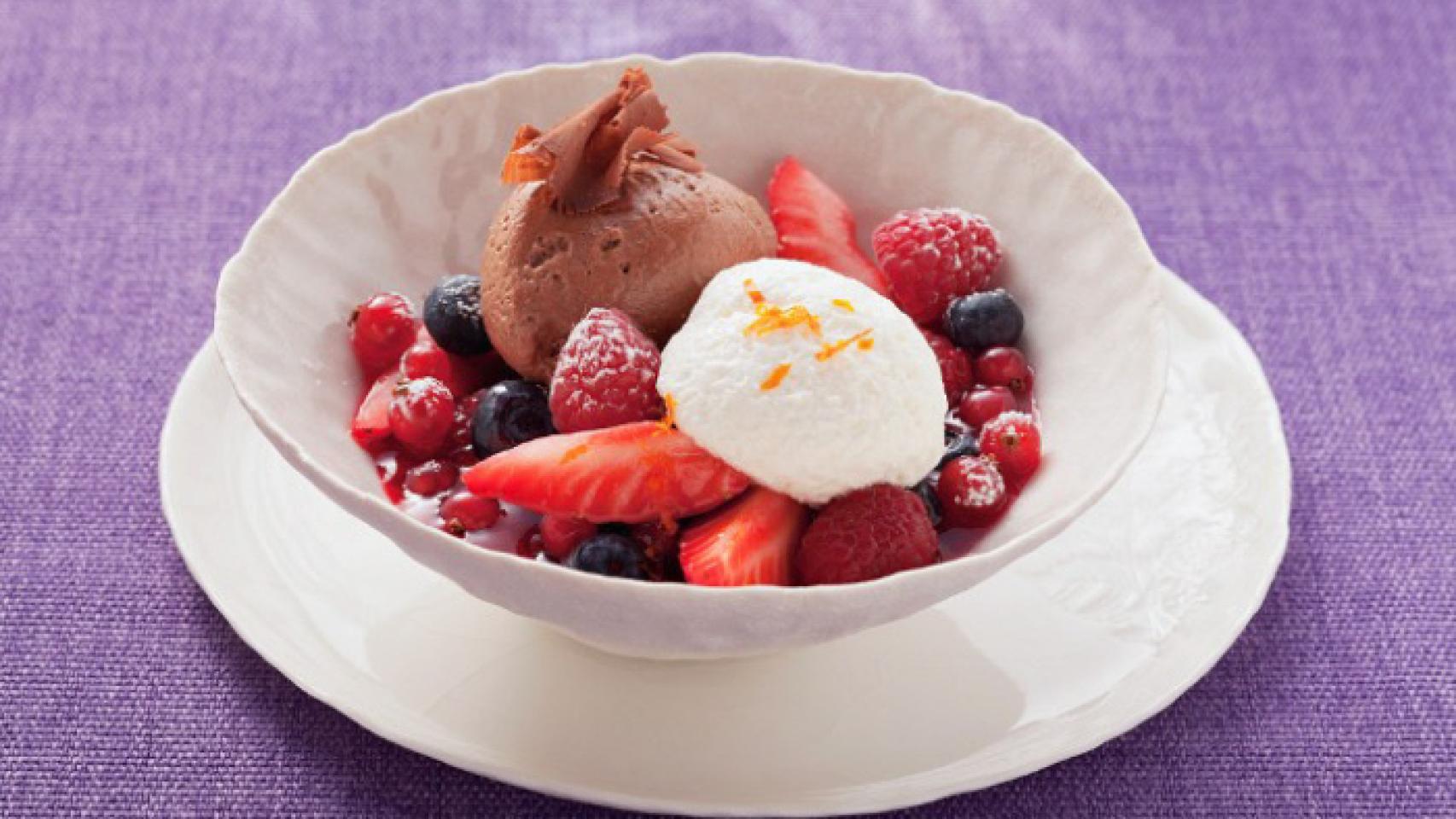 Los frutos rojos, pero también el chocolate, son ricos en polifenoles.