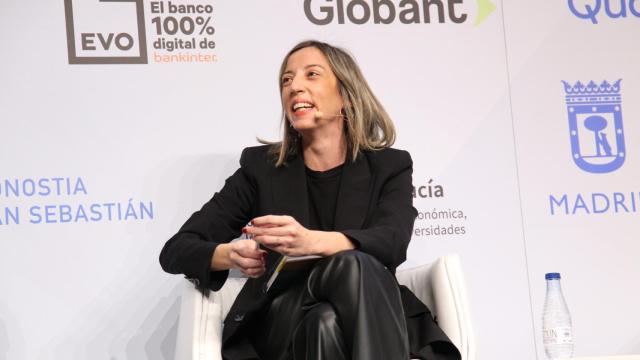 Blanca Ares González, directora general de Universidades e Investigación de la Junta de Castilla y León, durante la jornada 'El Mapa de la Digitalización', organizada por D+I. Foto: E. PALAZUELOS