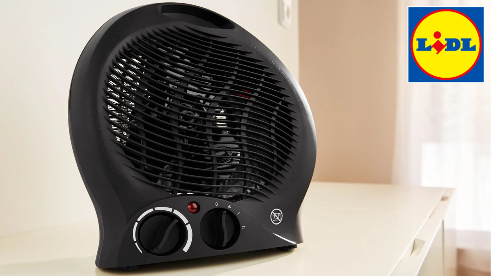 Lidl tiene un calefactor barato.
