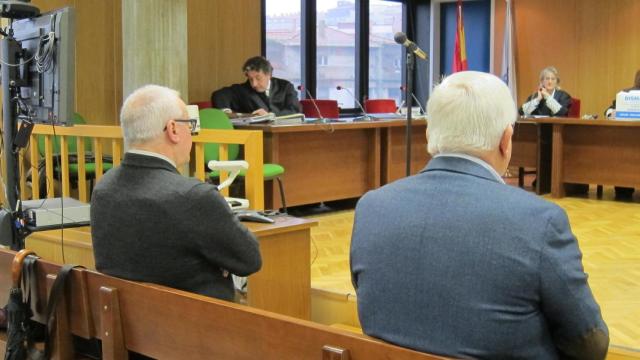 Momento del juicio por el ‘enchufe’ de la cuñada de Carmela Silva en una contrata del Ayuntamiento de Vigo.