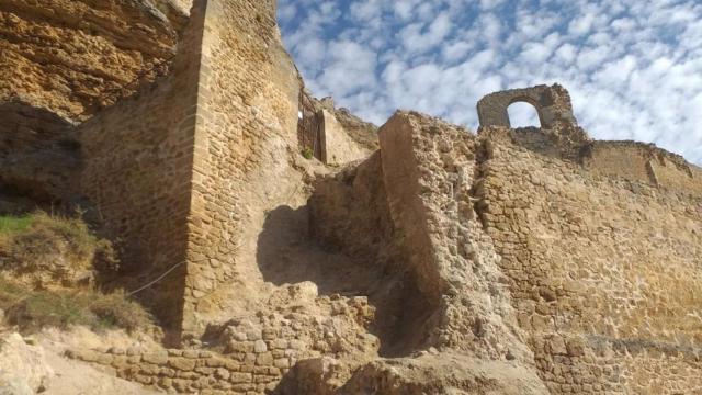 El castillo de Zorita de los Canes.