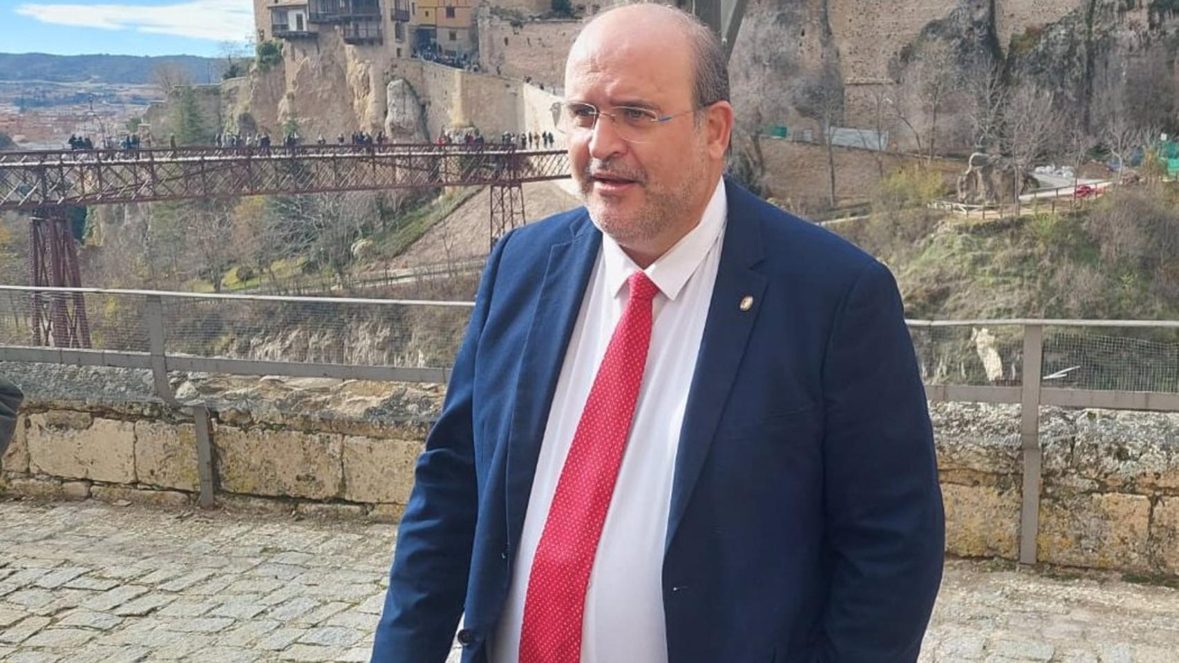 José Luis Martínez Guijarro, este sábado en Cuenca.