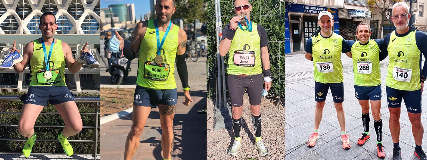 Corredores del CD Zamora Corre-Adarsa