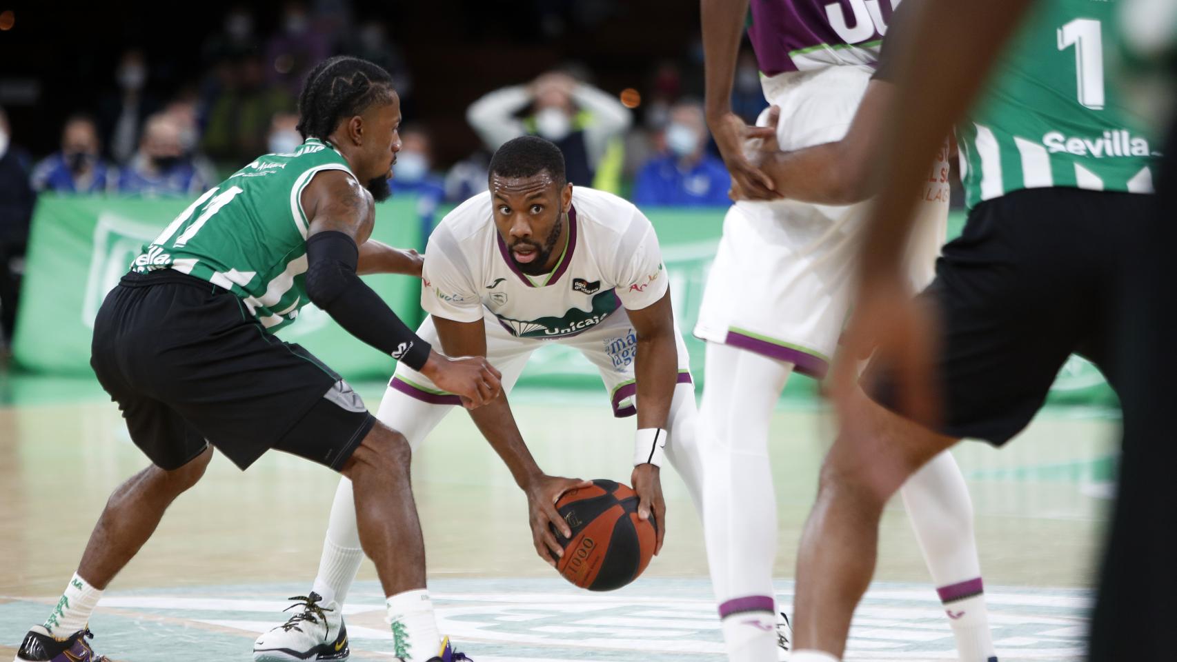 Norris Cole, protagonista en el partido del Unicaja.