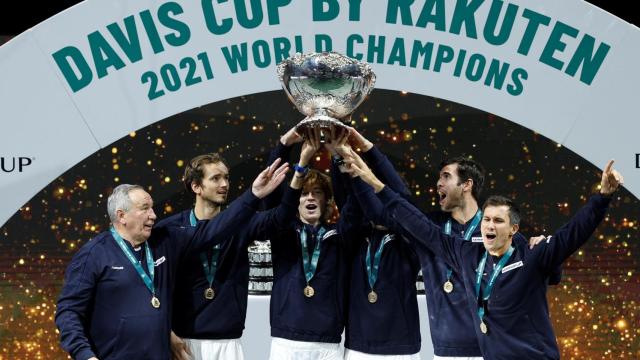 Rusia celebra la Copa Davis 2021 en Madrid