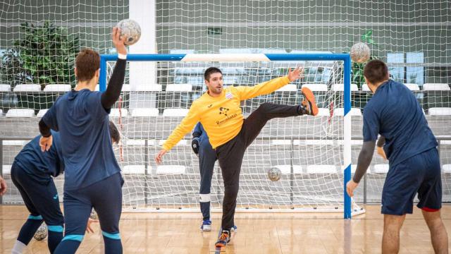 Entrenamiento del Atlético Valladolid