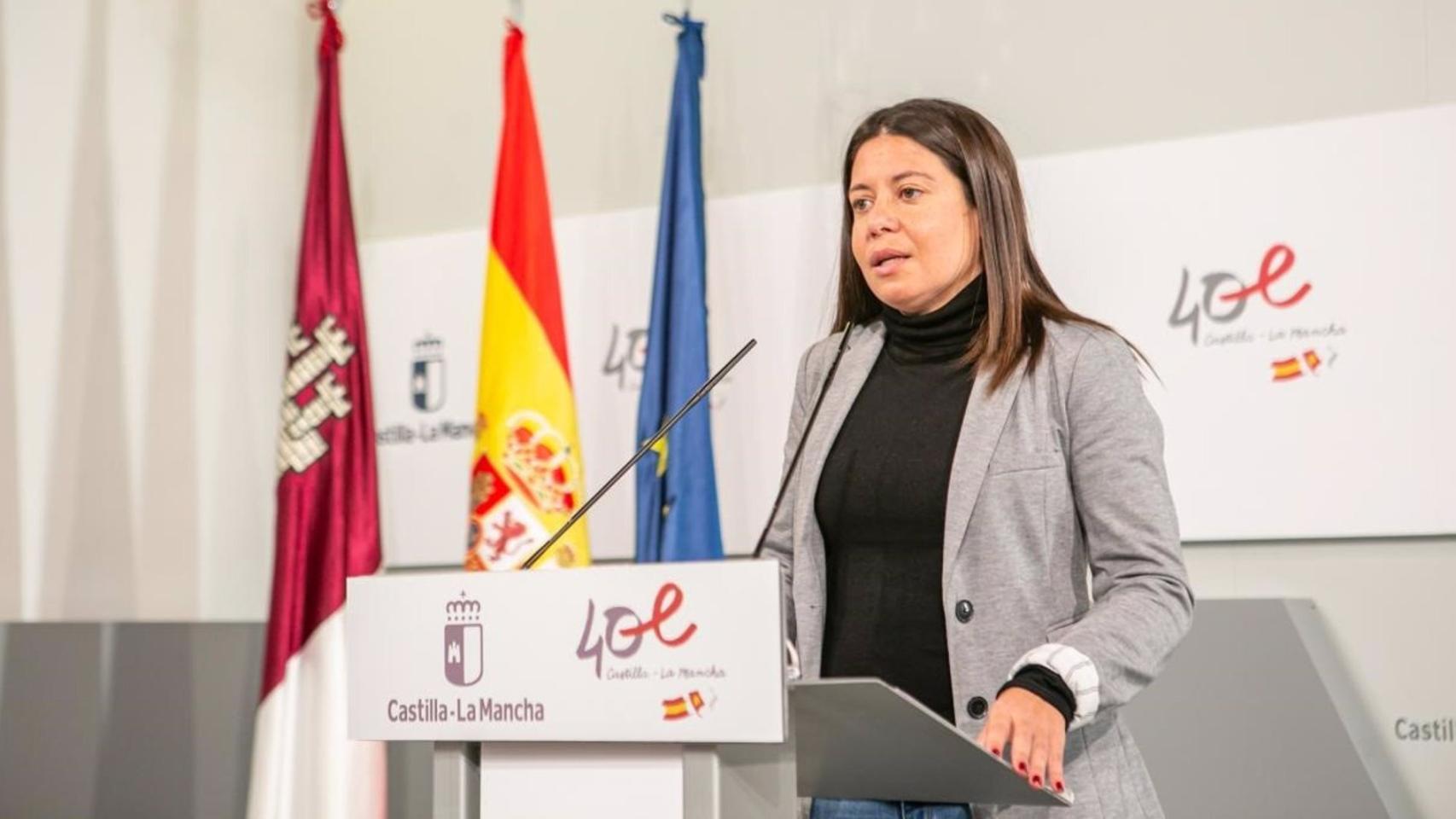 Bárbara García Torijano, consejera de Bienestar Social. Foto: JCCM