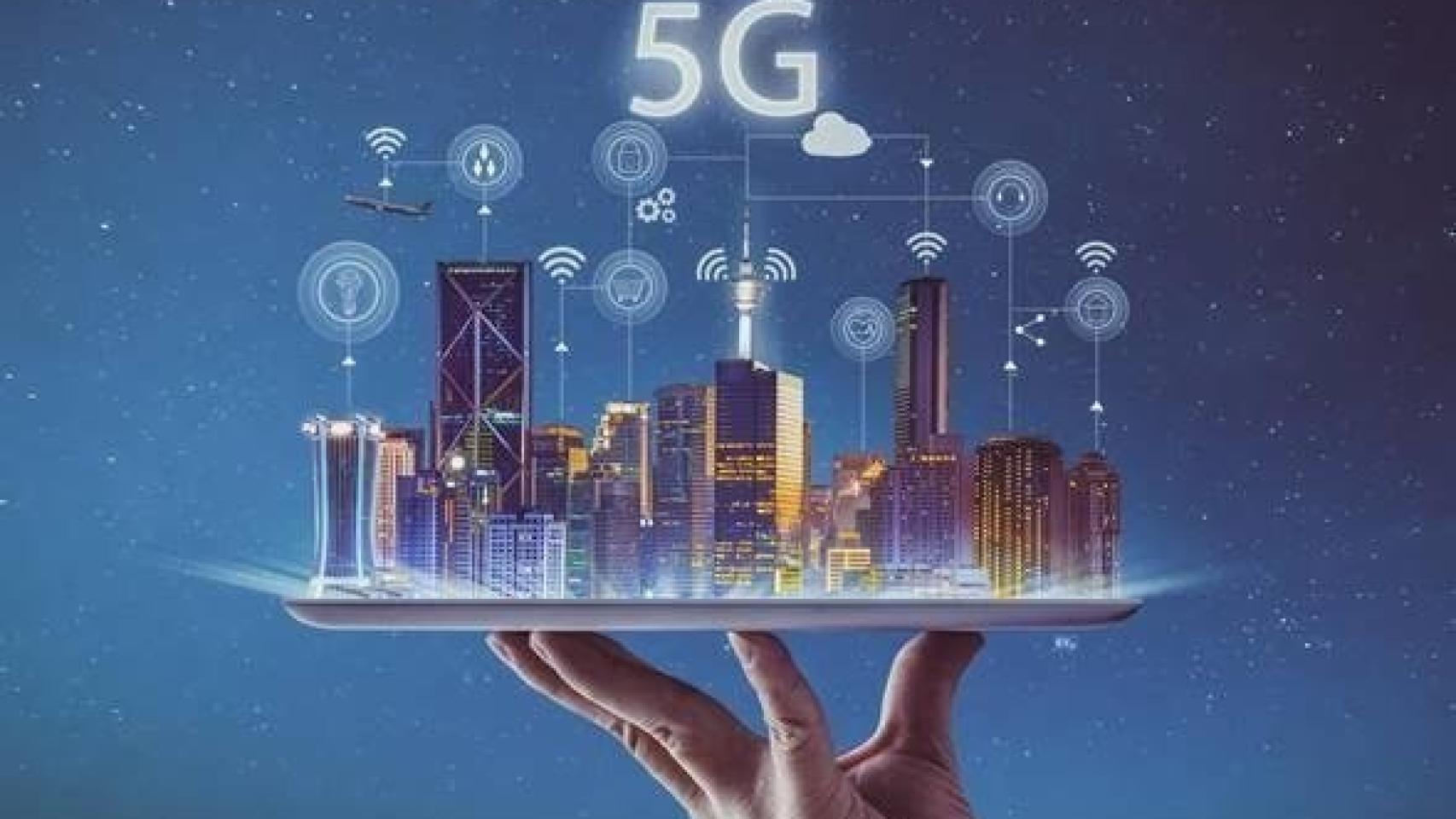 Imagen sobre las posibilidad de conexión que ofrece la nueva tecnología móvil 5G