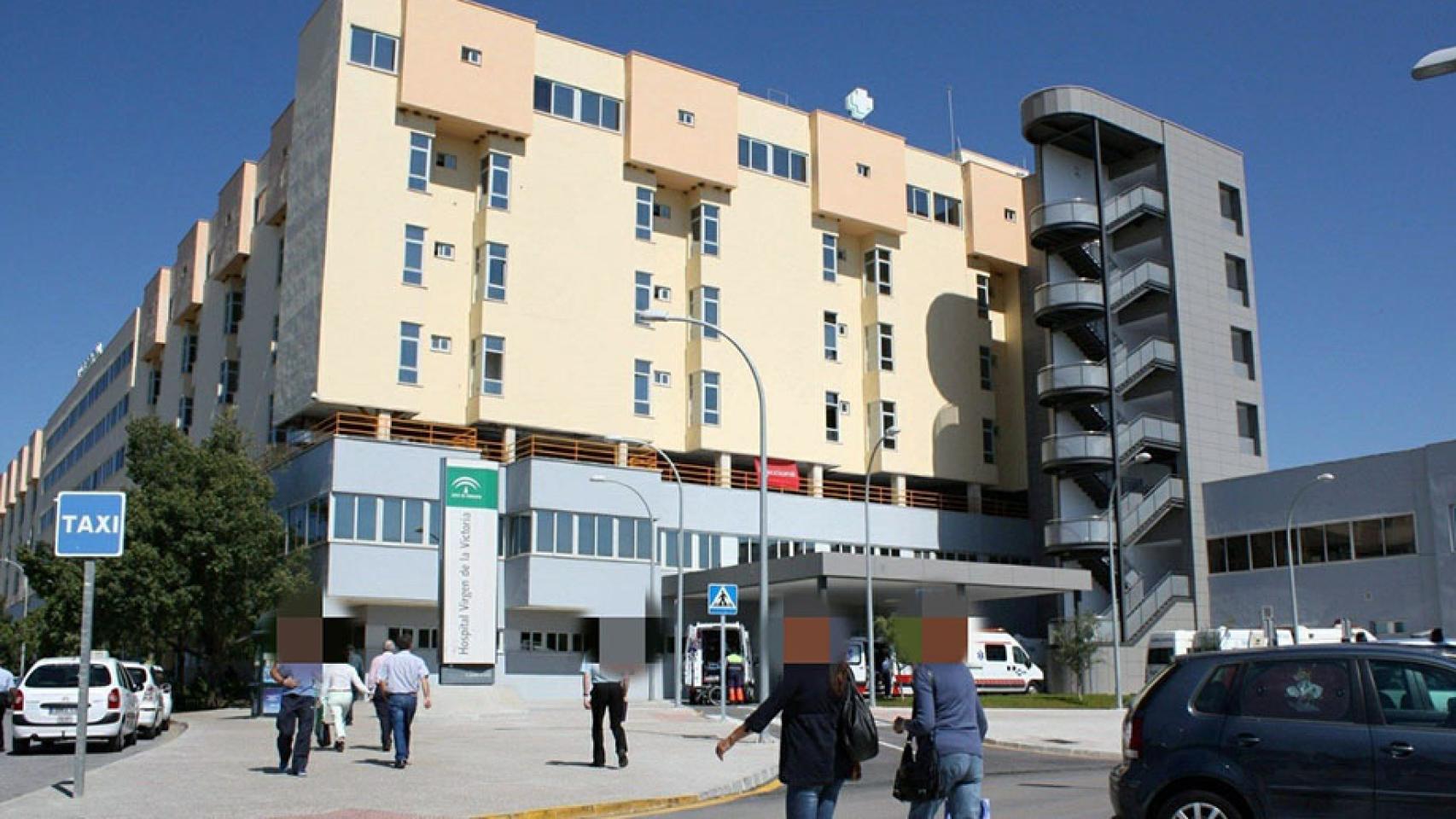 Una imagen del Hospital Clínico Universitario de Málaga.