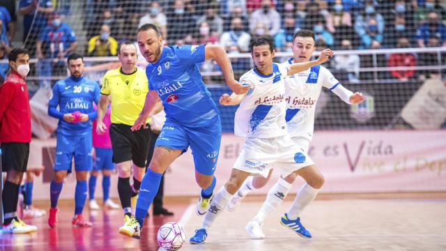 Matheus Preá, del Viña Albali Valdepeñas. Foto: LNFS