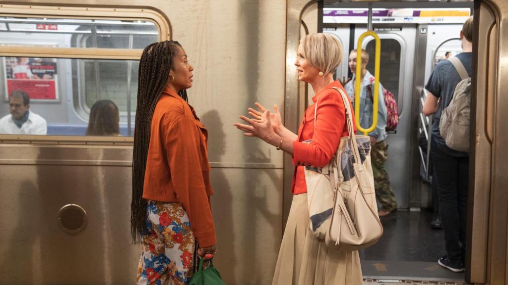 Cynthia Nixon y Karen Pittman.