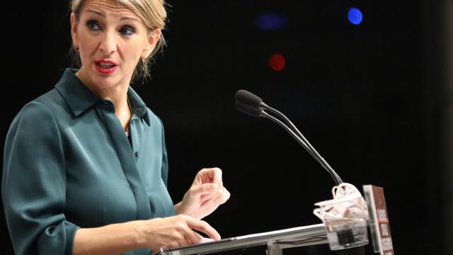 La ministra de Trabajo, Yolanda Díaz.
