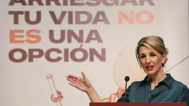 Yolanda Díaz, vicepresiddenta del Gobierno.