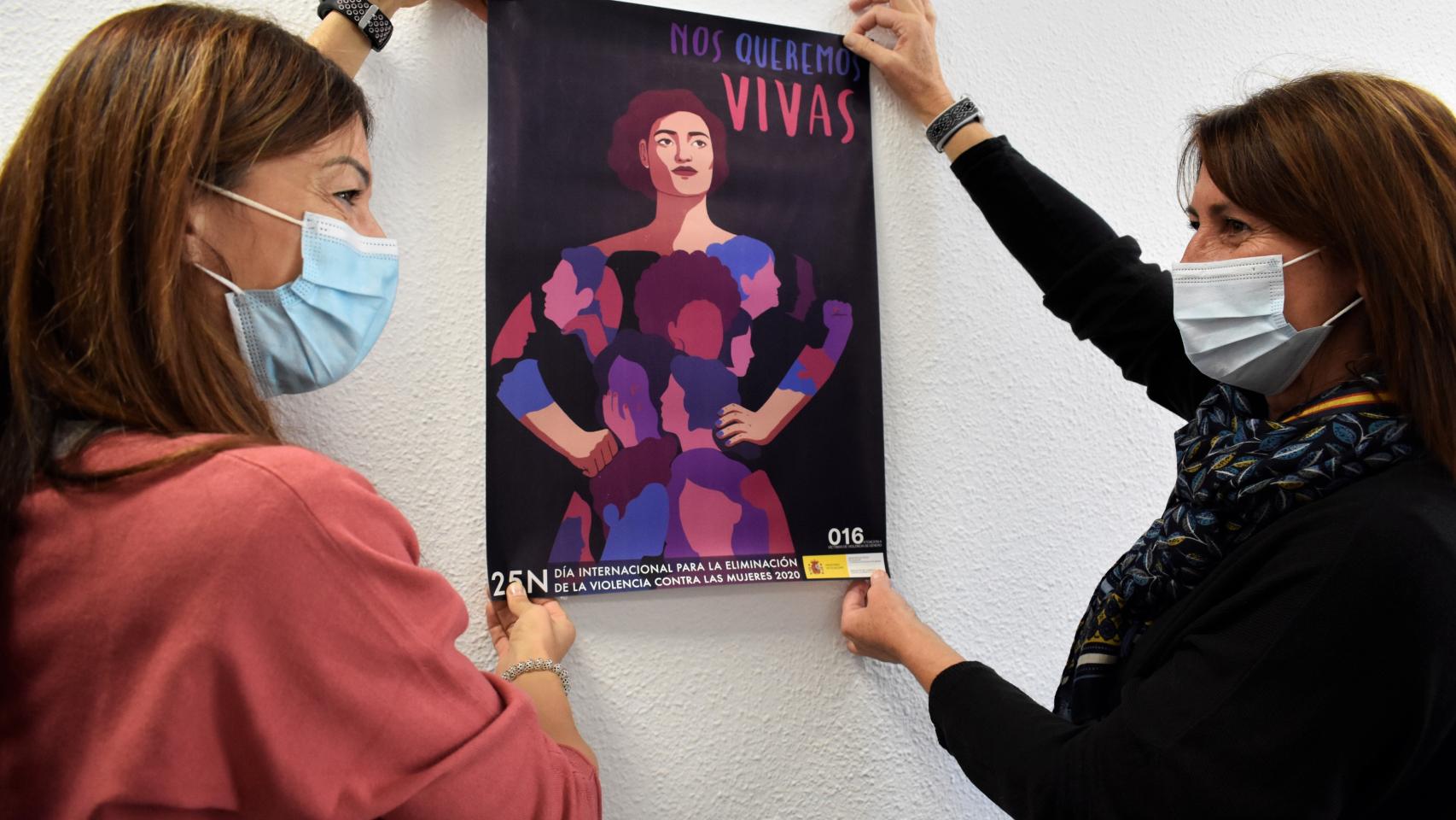 Una imagen de Ana Rodríguez Penas y Araceli Elipe Muñoz, inspectoras jefe de Investigación y Protección de la UFAM.