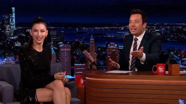 Úrsula Corberó durante su entrevista.