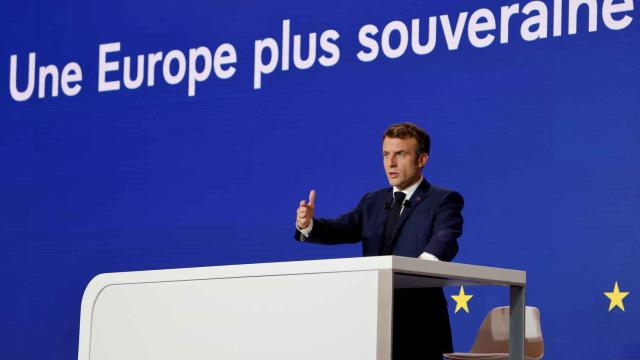 El presidente francés Emmanuel Macron.