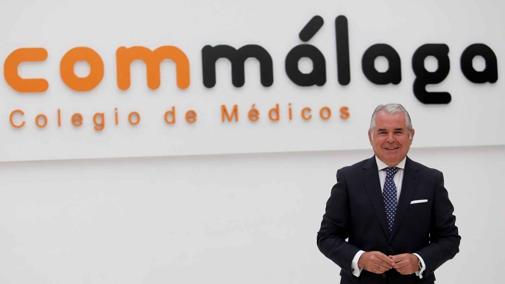 Pedro Navarro, presidente del Colegio de Médicos de Málaga.