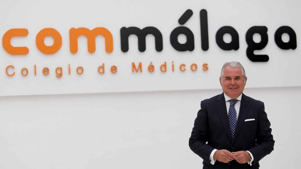 Pedro Navarro, presidente del Colegio de Médicos de Málaga.