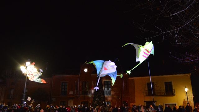 Imagen de archivo de actividades navideñas en Cigales.