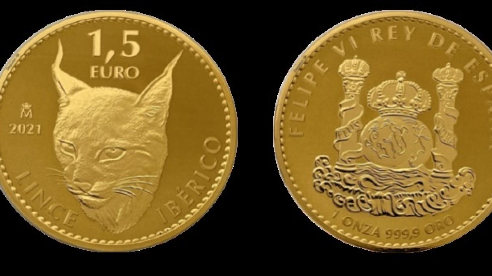 Las dos caras del primer 'bullion' español de inversión.