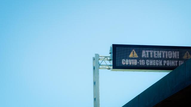 Punto de control Covid.