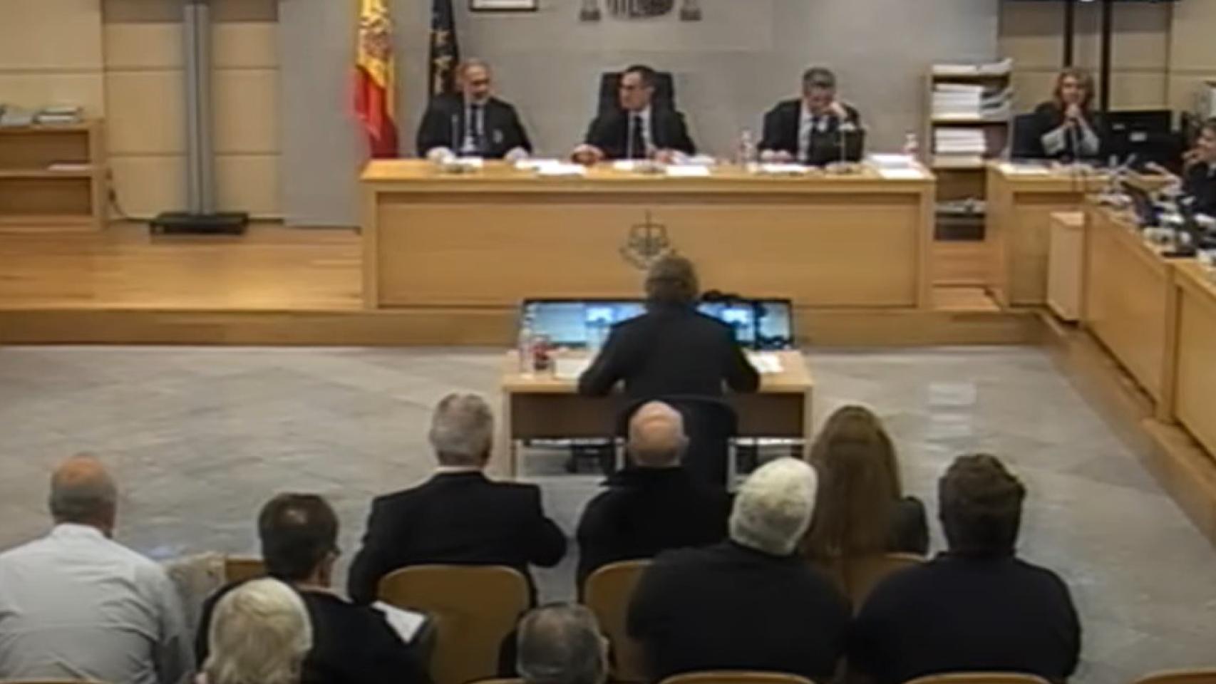 Una de las sesiones del juicio de la trama Gürtel de Boadilla, que celebra actualmente la Audiencia Nacional.