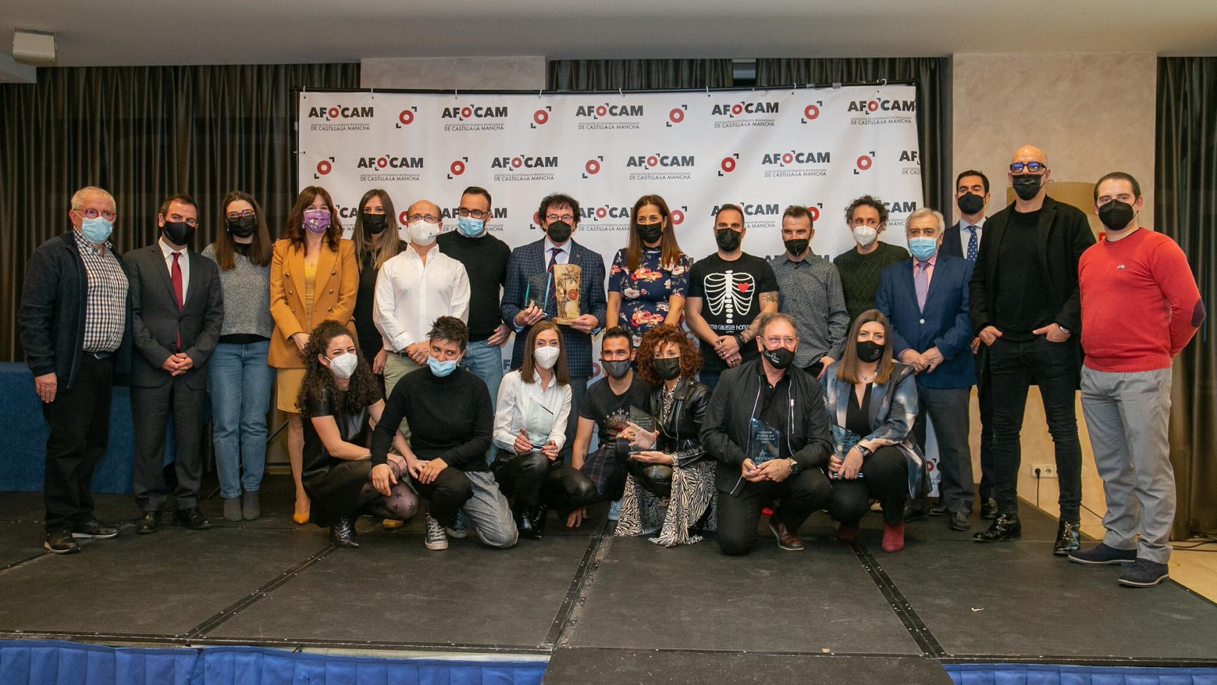 XVI Gala Premio Nacional de Fotografía Quijote 2021 de AFOCAM celebrada en la noche de este sábado en Toledo