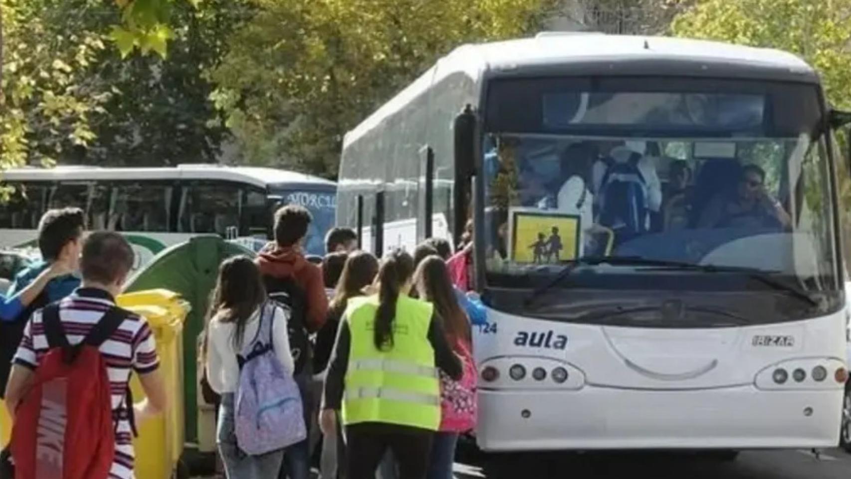 Imagen de archivo de un autobús escolar