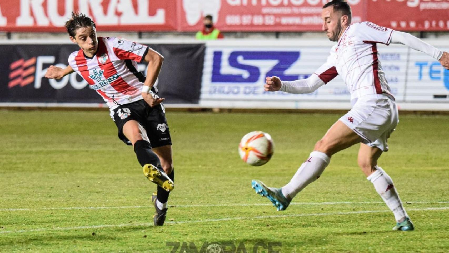 El Zamora CF ante la Cultural Leonesa