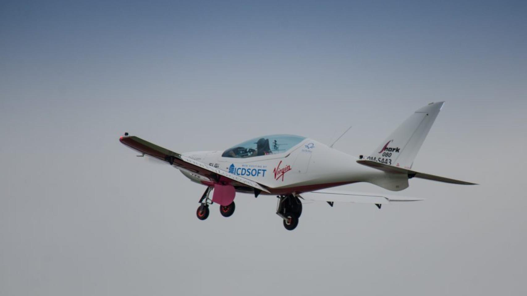 Imagen de archivo de un avión ultraligero