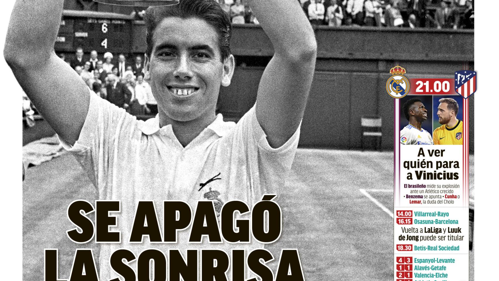 La portada del diario MARCA (12/12/2021)