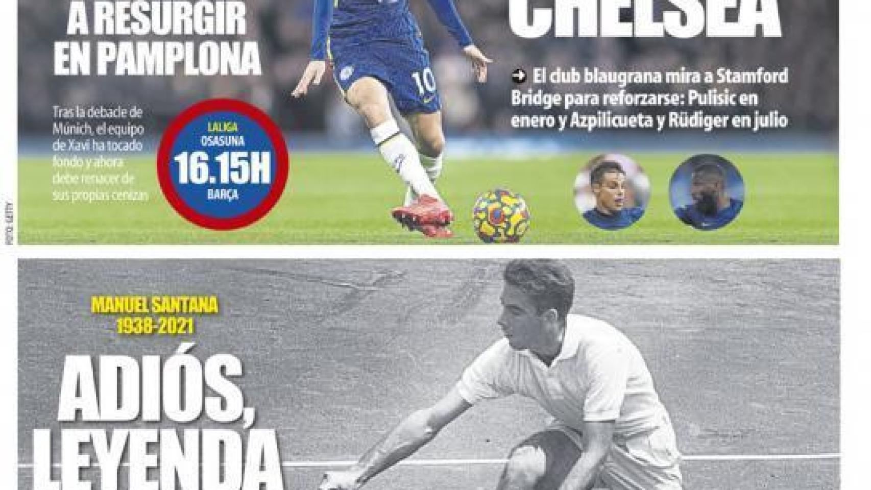 La portada del diario Mundo Deportivo (12/12/2021)