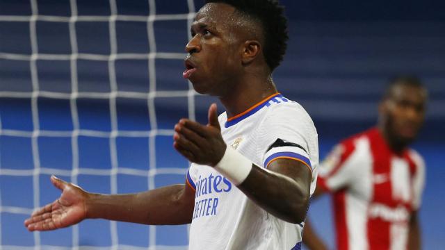 Vinicius, tras una ocasión de gol